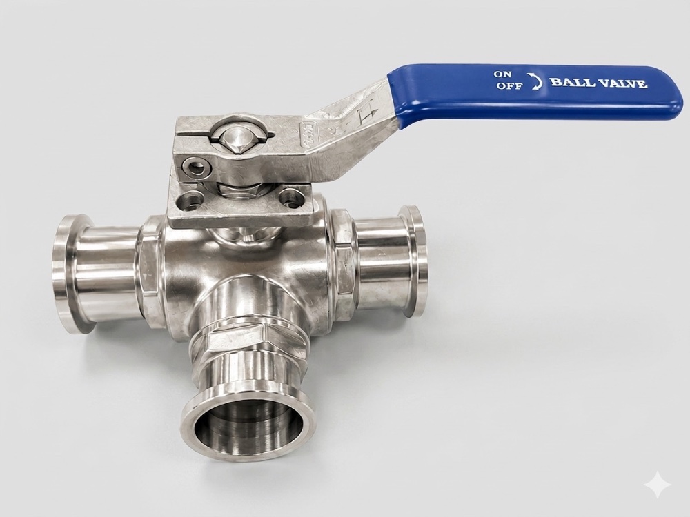 Three-Way Ball Valves