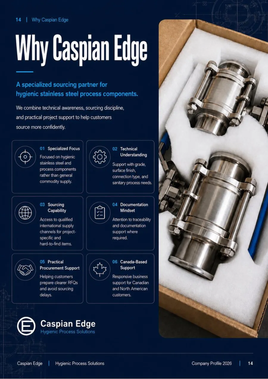 Caspian Edge company profile 2026 - page 14: Why Caspian Edge