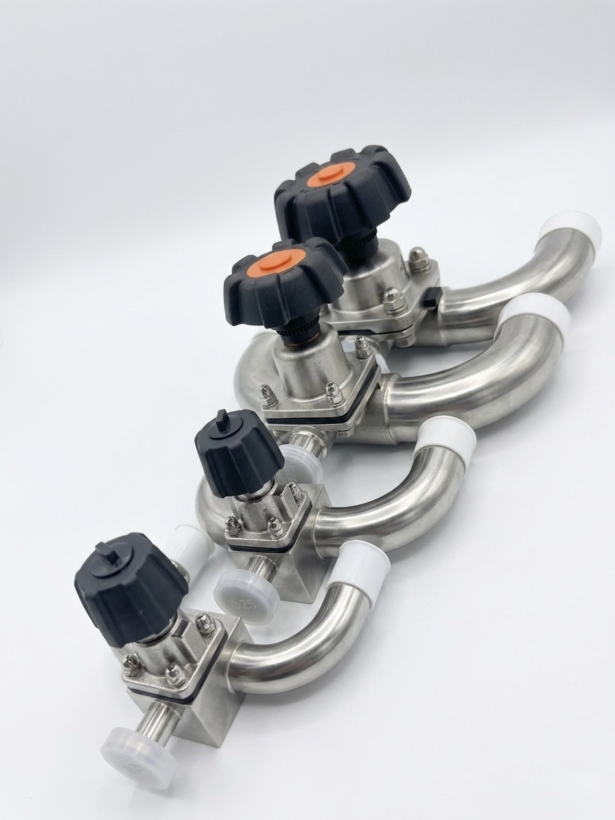 Zero Dead Leg Hygienic Diaphragm Valve