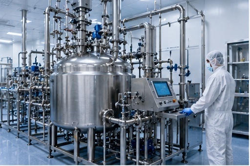 Biotechnology stainless process system