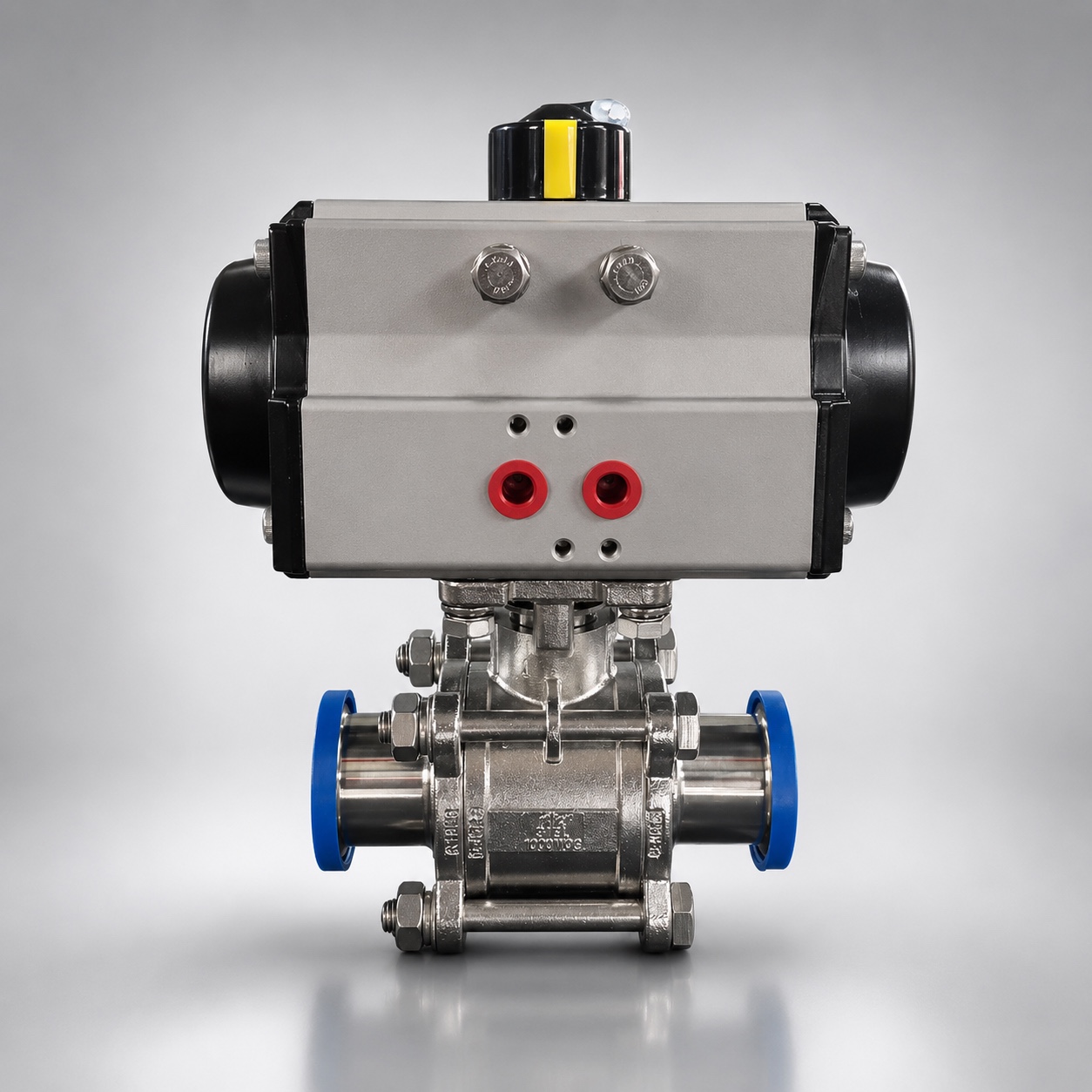 Pneumatic ball valves